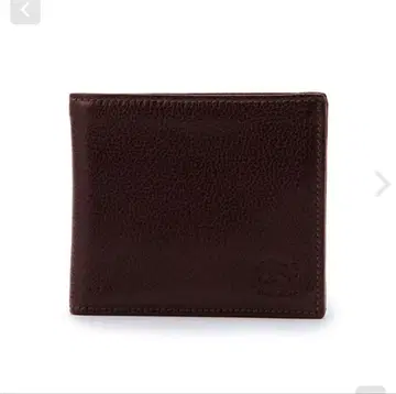 다크 브라운 가죽 접이식 지갑