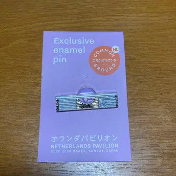 오사카 만박 오란관 파빌리온 핀 배지
