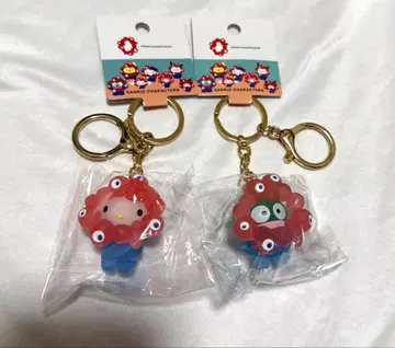 EXPO2025 산리오 미야쿠미야쿠 클리어 컬러 키링