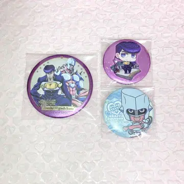 익명 배송 죠죠의 기묘한 모험 히가시카타 죠스케 애니메이션전 캔뱃지 세트