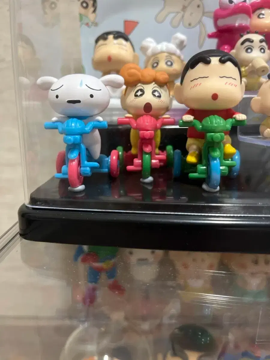 Crayon Shin-chan bicycle figure full set