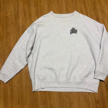 TES 그레이 크루넥 맨투맨