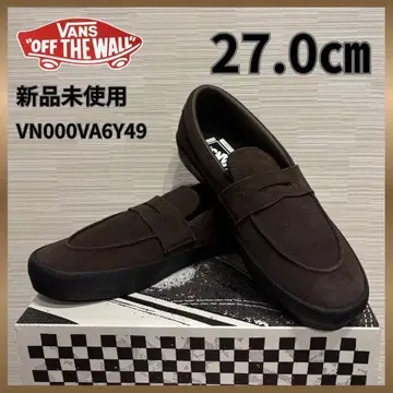 [ 새상품 ] 반스 스케이트 로퍼 스웨이드 브라운 27.0cm