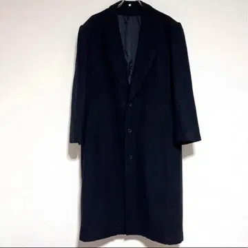 파디그 옴 [남성용] [구제 의류] 체스터 코트 롱 코트 버튼 빅