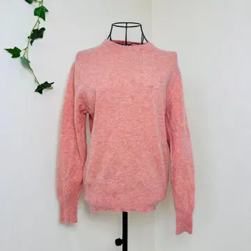 UNITEDCOLORS Of 베네통 Italy 모 100% 니트 핑크