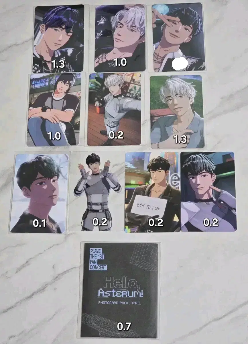 PLAVE PLAVE photocard poca ld wts