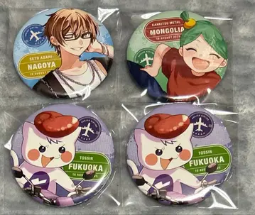 알장 캔뱃지 깃털 하네다 PUS