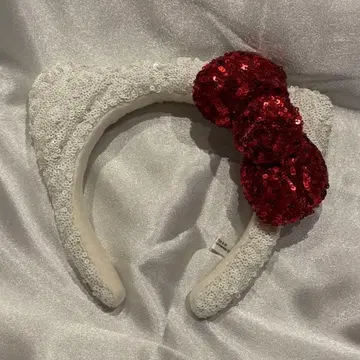 헬로키티 머리띠 스팽글