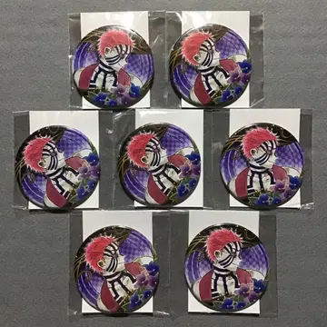 아카자 컬렉션 캔뱃지 7개 세트