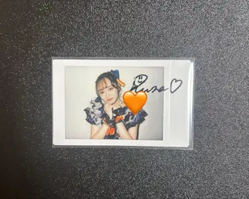 fav me 카와기시 루나 폴라로이드 친필 사인 포함