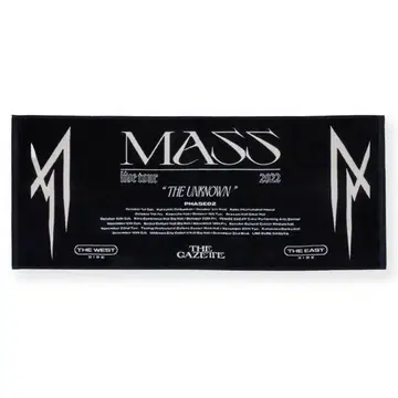 [ 미사용 새상품 ] the GazettE MASS 페이스 타월