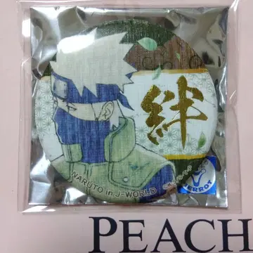 NARUTO 나루토 J-WORLD 인연 캔뱃지 하타케 카카시