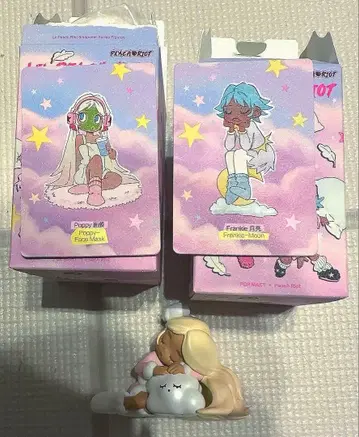 LIL peach RIOT Sleep over 피규어