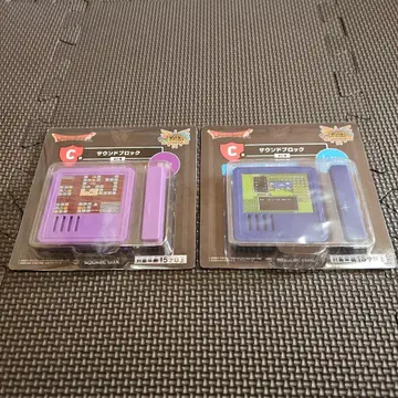 드래곤 퀘스트 복권 C상 사운드 블록 전 2종 세트 미개봉 새상품