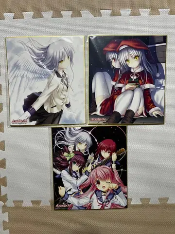 Angel Beats! 색지 타치바나 카나데 3종 세트