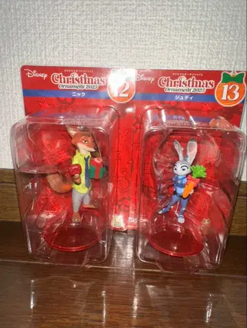 닉&주디 2025 디즈니 크리스마스 오너먼트 HAPPY 복권