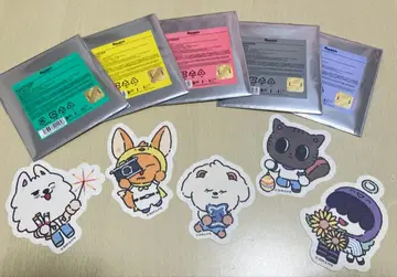 [PPULBATU] WASHI 스티커 5개 세트