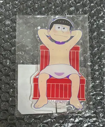 오소마츠 6쌍둥이 TSUTAYA 사우나 아크릴 스탠드 오소마츠