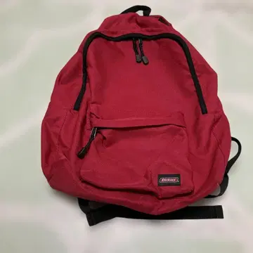 Dickies 레드 백팩 백팩