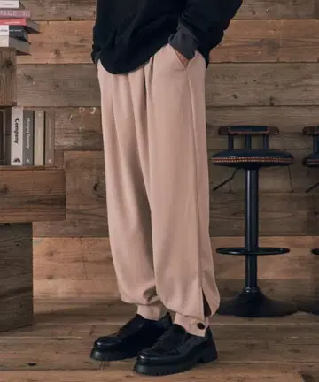 DOOPZ 커프스 이지 팬츠 남성용 S 베이지 계열