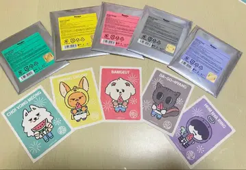 [PPULBATU] WASHI 스티커 5개 세트