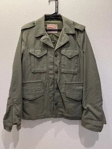 LEVI'S 밀리터리 자켓 카키 여성용