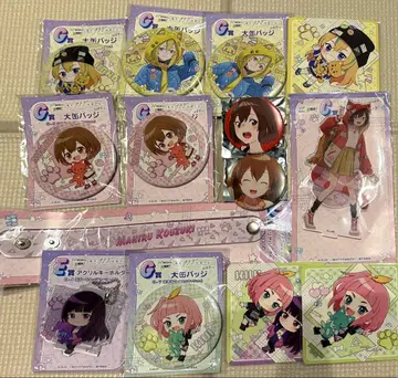 밤의 해파리는 헤엄칠 수 없어 요루쿠라 복권 굿즈 모음 세트