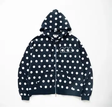 ttt_msw Dot zip up hoodie NAVY XL