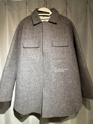 OAMC 2018aw 펠트 셔츠 코트/블루종/다운