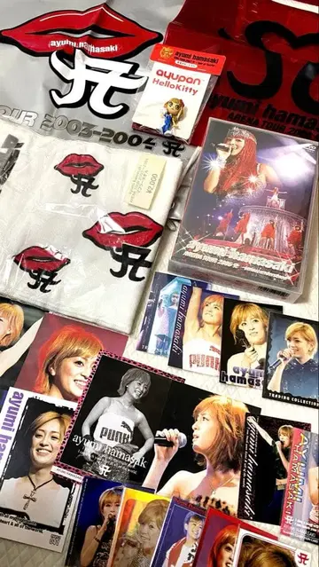 하마사키 아유미 2003-2004 2006 2007 라이브 굿즈