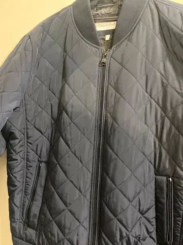 Calvin Klein 네이비 MA-1 자켓 T/M