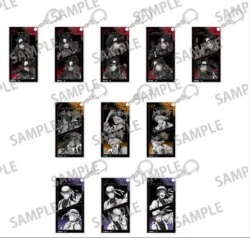 트위스테 트레이딩 슬림 키링 슬림 키링 흑백