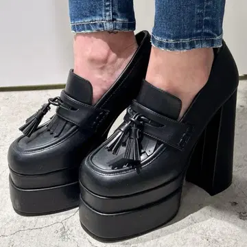 GYDA 청키힐 로퍼 펌프스