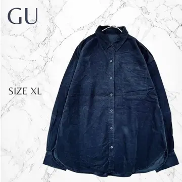 지유 성숙 캐주얼 돌려입기 좋은 라프 심플 데님 셔츠 XL