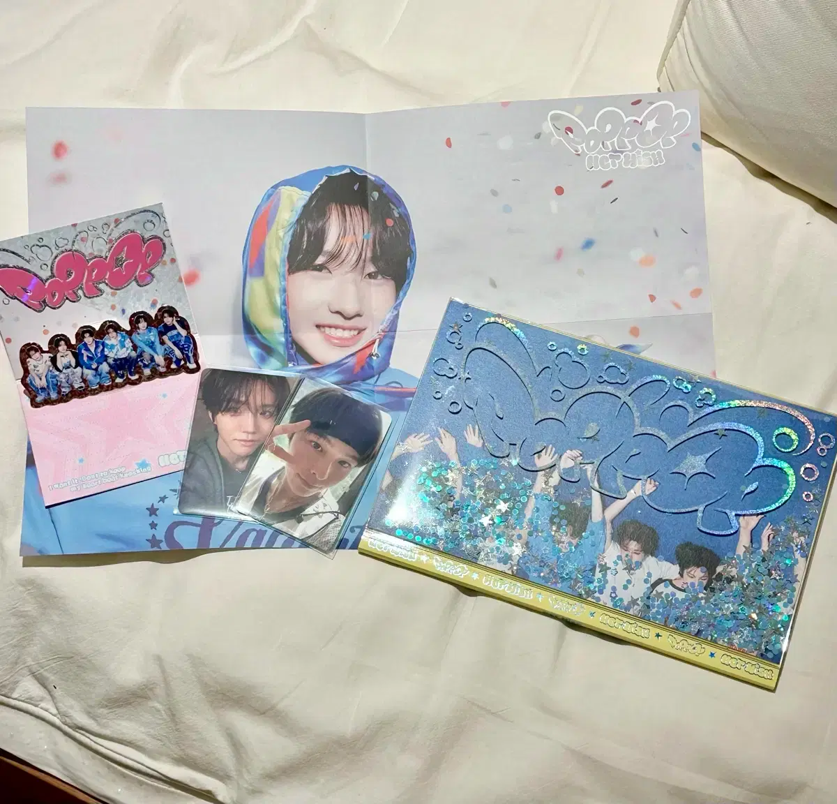(Lots of freebies) Nct Wish Pop Pop Photobook Full Set Riku Daeyoung Sakuya