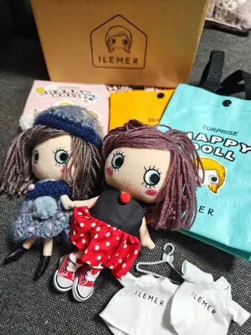 ILEMER 커스텀 인형 2체 세트