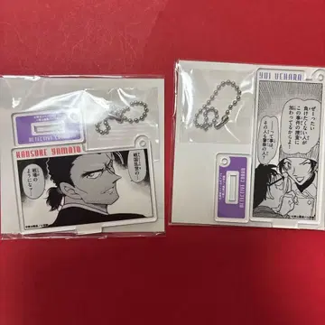 코난랜드 공식 앱 아크릴 키링 나가노 시리즈 야마토 칸스케 우에하라 유이