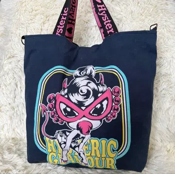 HYSTERIC GLAMOUR 토트백 네이비