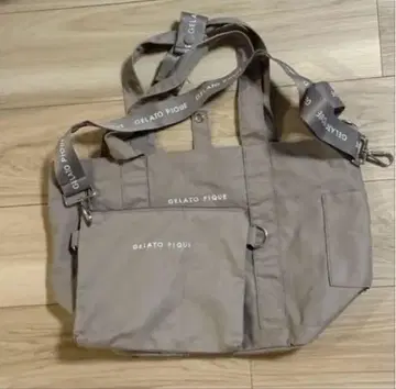 GELATO PIQUE 그레이 토트백
