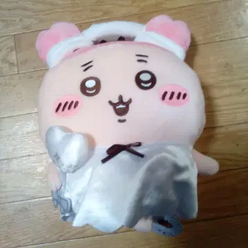 귀여운 핑크색 봉제 인형 약 30cm 치이카와 (먼작귀)