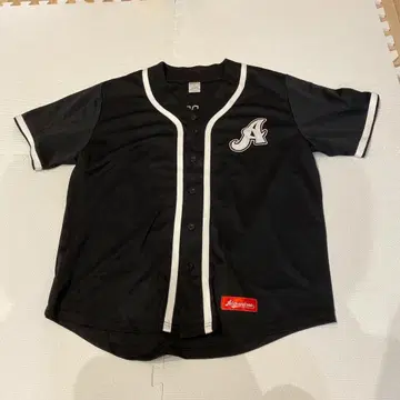 [ALEXANDROS] 베이스볼 셔츠 블랙 사이즈 L