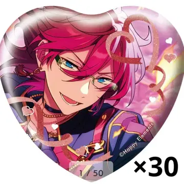 앙스타 하트캔 화이트데이 캔뱃지 캔뱃지 사에구사 이바라 이바라 x 30
