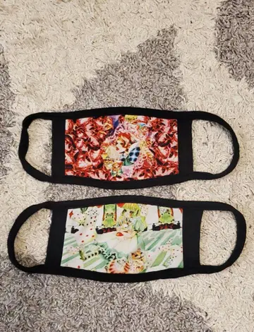 ankoROCK 패션 마스크 2개 세트