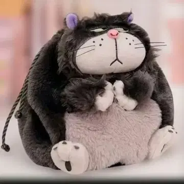 루시퍼 귀여운 파우치 고양이 백 신데렐라 메이크업 파우치 디즈니 백