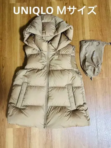 UNIQLO 베이지 다운 자켓 M