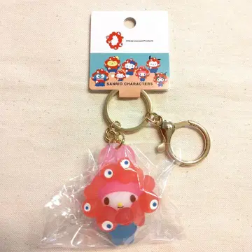 클리어 컬러 마이멜로디 미야쿠미야쿠 산리오 키링
