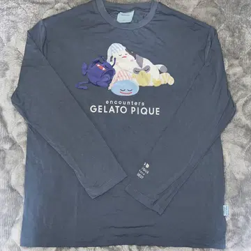 GELATO PIQUE 드래곤 퀘스트 콜라보 롱 슬리브 T셔츠