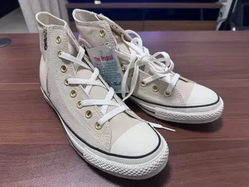 컨버스 올스타 골드 지퍼 하이컷