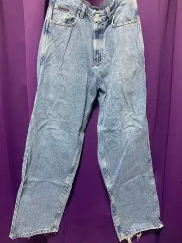 TOMMY 데님 페인터 팬츠