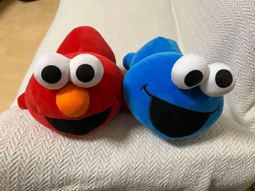 세서미 스트릿 말랑말랑 BIG 봉제 인형 엘모 쿠키 택 포함 새상품